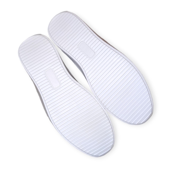 Isaac Mizrahi Live! Lace-Up Sneakers Polka-Dot Knit Gray & White Size 8M NEW - Picture 7 of 7